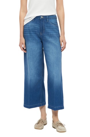 Culotte high rise jeans