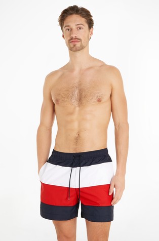 Kupaće hlače s raznobojnim blokovima