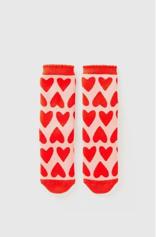 Čarape s uzorkom i neklizajućim potplatom