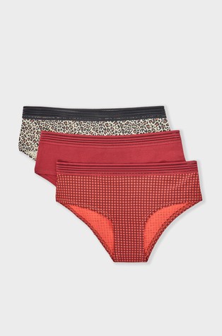 Jackie Lace paket od 3 para gaćica sa širokim bočnim dijelom