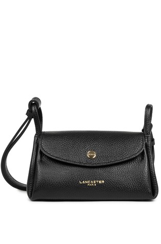 Double Accordion Small Leather Crossbody Bag