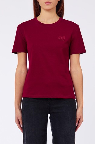 Emboridered logo T-shirt