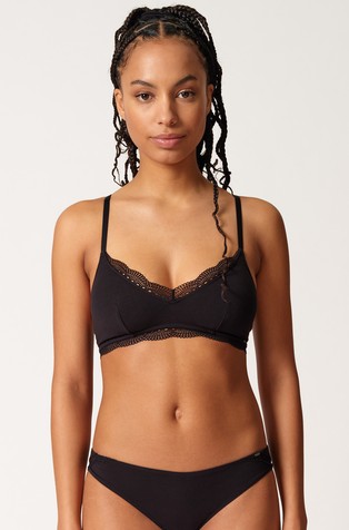 Classicotton soft padded bra