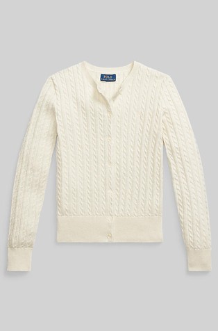 Kardigan od mješavine pamuka s lurex vlaknima