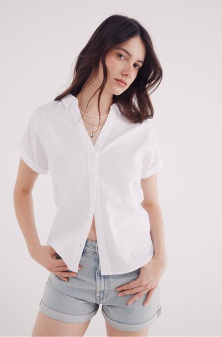 Pamučna bluza s volanima