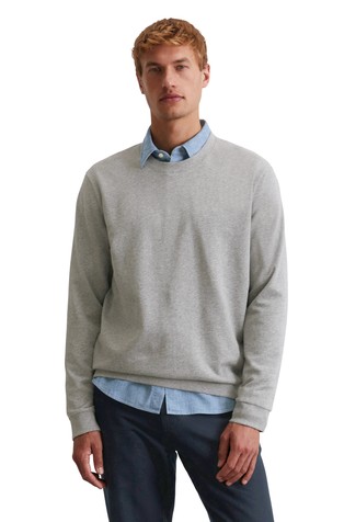 Sweatshirt in organic cotton