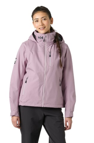 Crew Hooded Midlayer Sailing Jacket With Fleece Lining