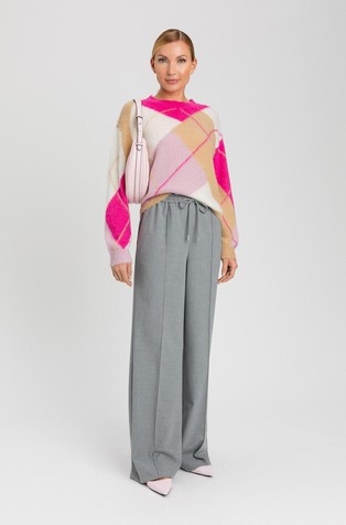 Široke hlače s vezicom