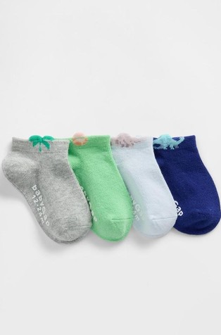 Paket od 4 para niskih čarapa za djecu dejčake
