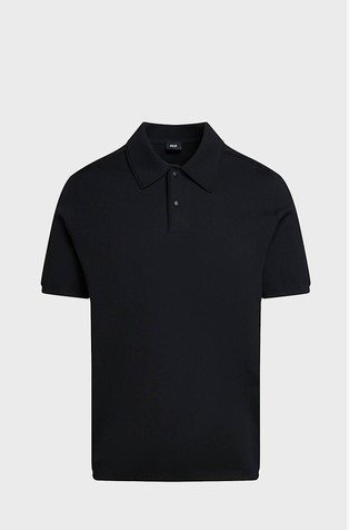 Short-sleeved Knit Polo Shirt