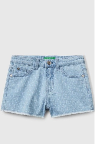 Denim kratke hlače s mikropoderotinama