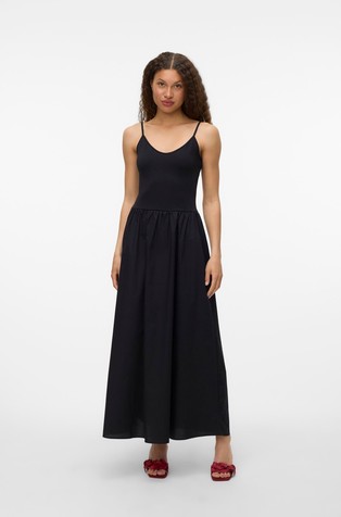 AWROSEMARY Long dress in mix material