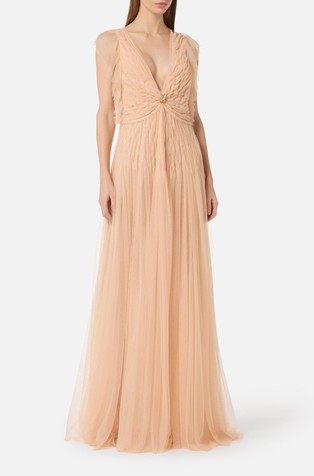 Večernja haljina od tila