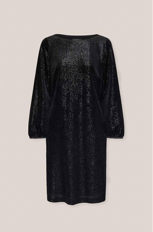 Straight fit haljina sa šljokicama