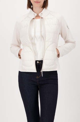 Prošivena jakna s umetcima od neoprena